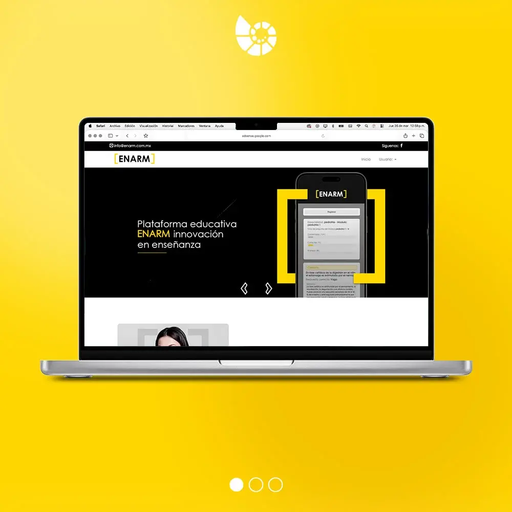 muestra pagina web Página Web Profesional