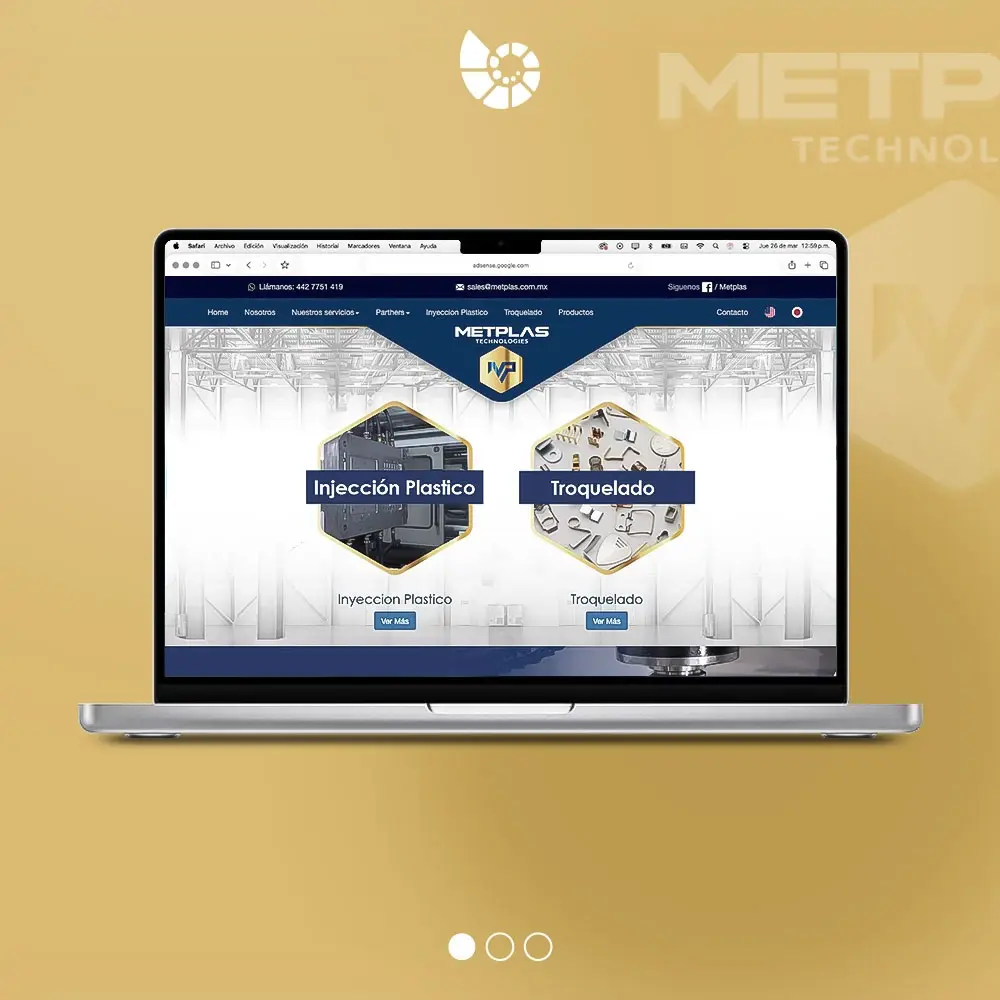 muestra pagina web Página Web Profesional