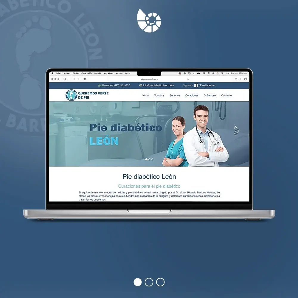 muestra pagina web Página Web Profesional