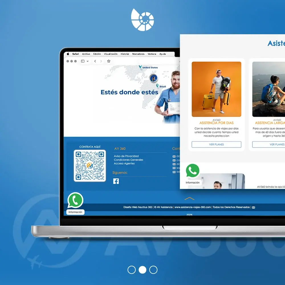 muestra pagina web Página Web Profesional
