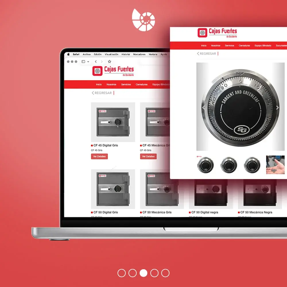 muestra pagina web Página Web Profesional