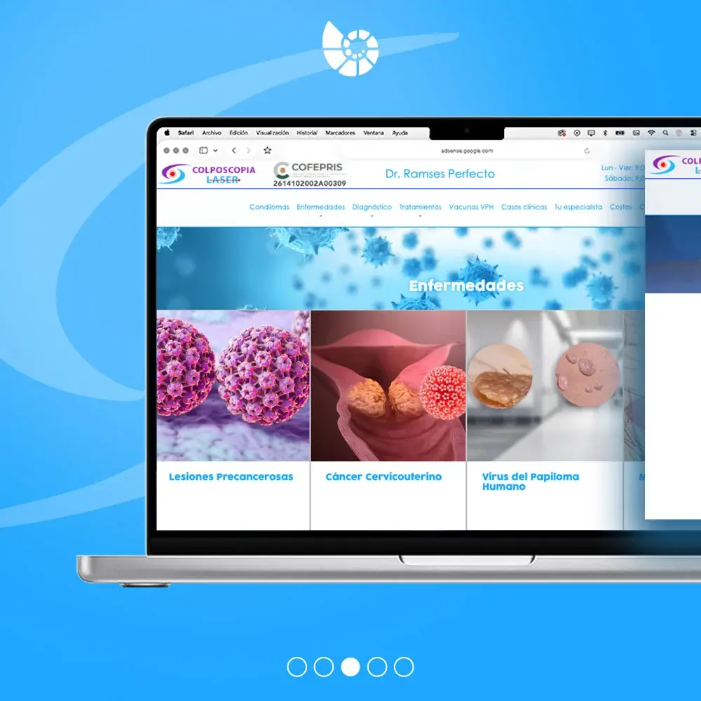 muestra pagina web Página Web Profesional