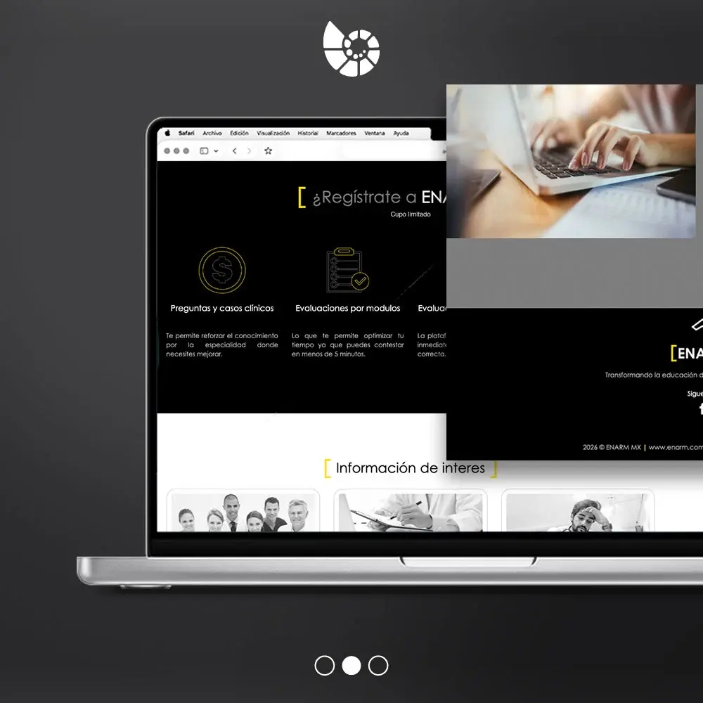 muestra pagina web Página Web Profesional