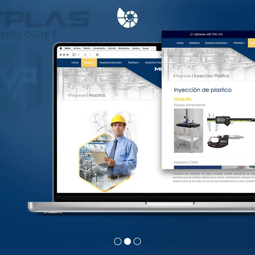 muestra pagina web Página Web Profesional