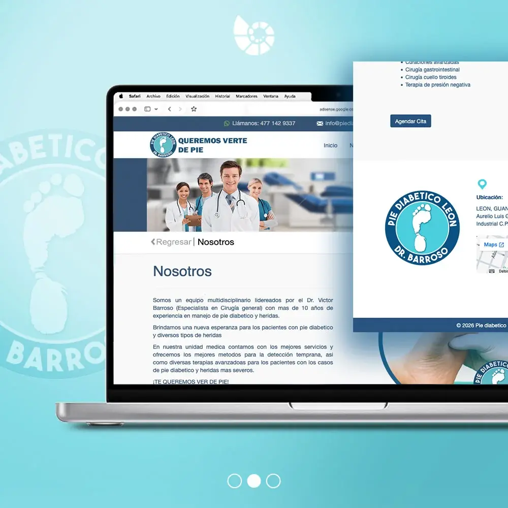 muestra pagina web Página Web Profesional