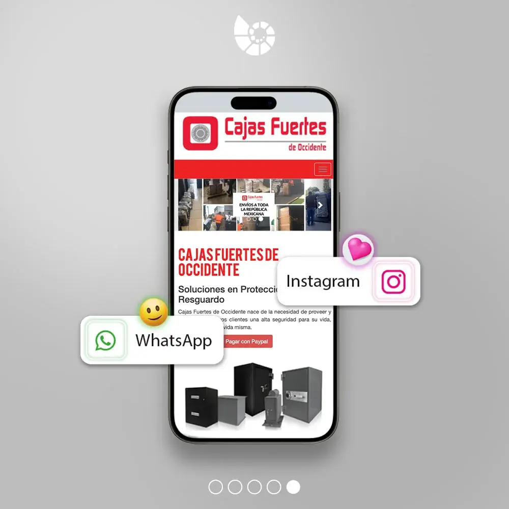 muestra pagina web Página Web Profesional