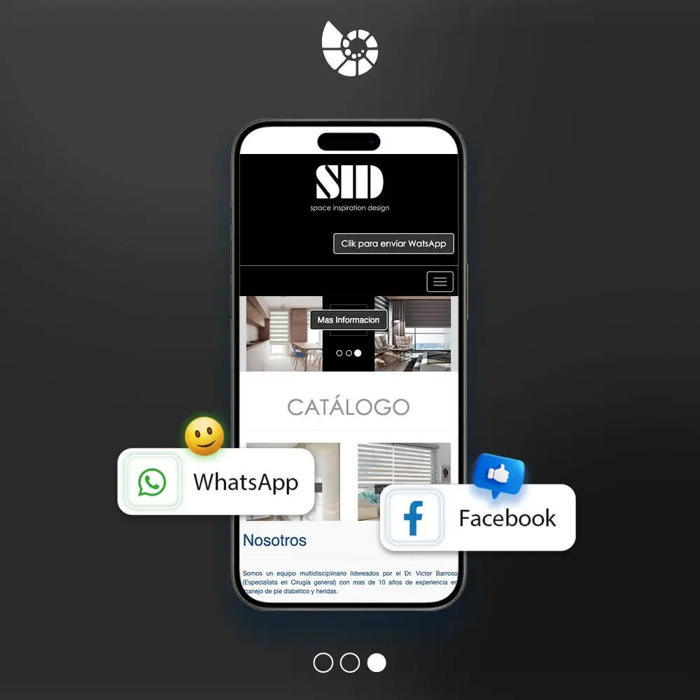 muestra pagina web Página Web Profesional