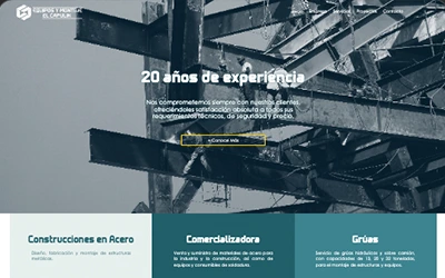 Página web paquete Profesional Em Capulin