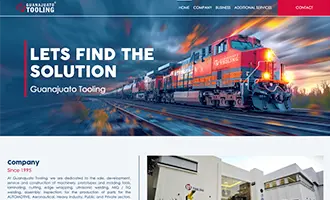 Página web paquete Profesional G Tooling