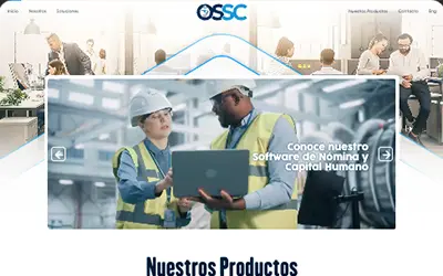 Página web paquete Avanzado OSSC