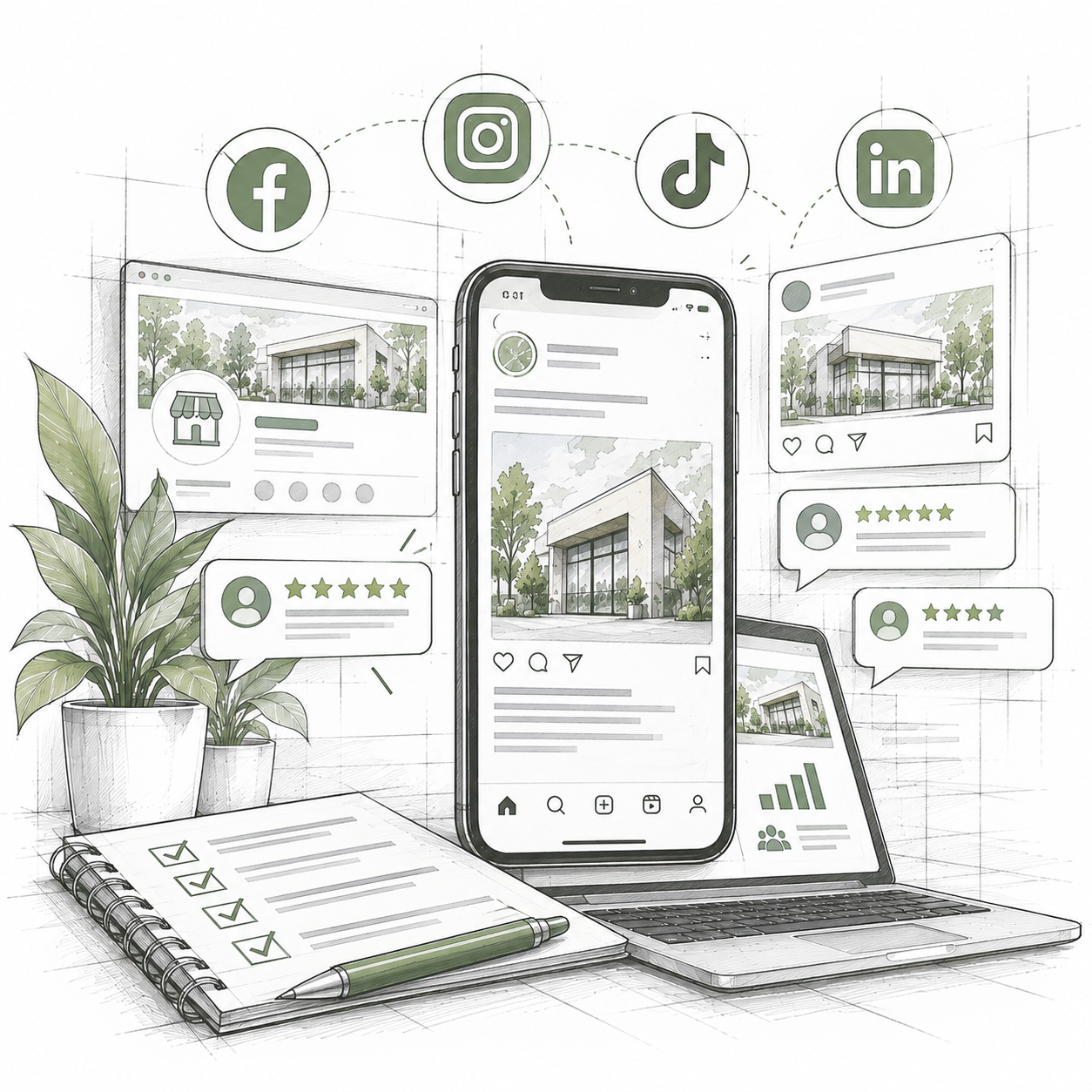 Auditoría de redes sociales y reputación digital | Nautilus 360