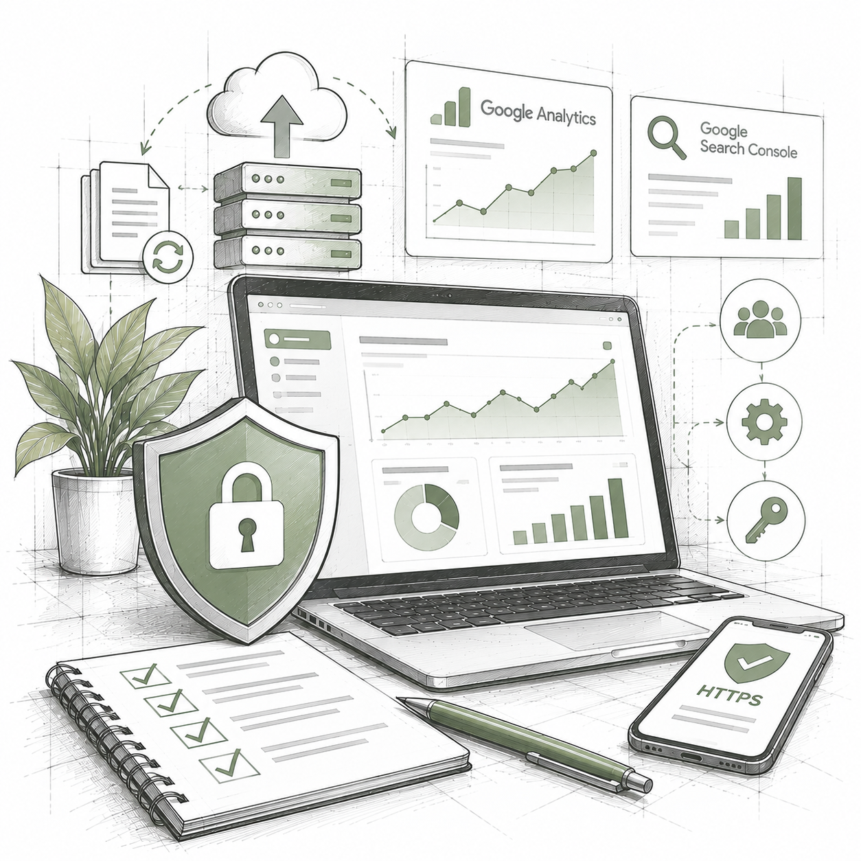 Auditoría de seguridad, accesos y respaldos digitales | Nautilus 360