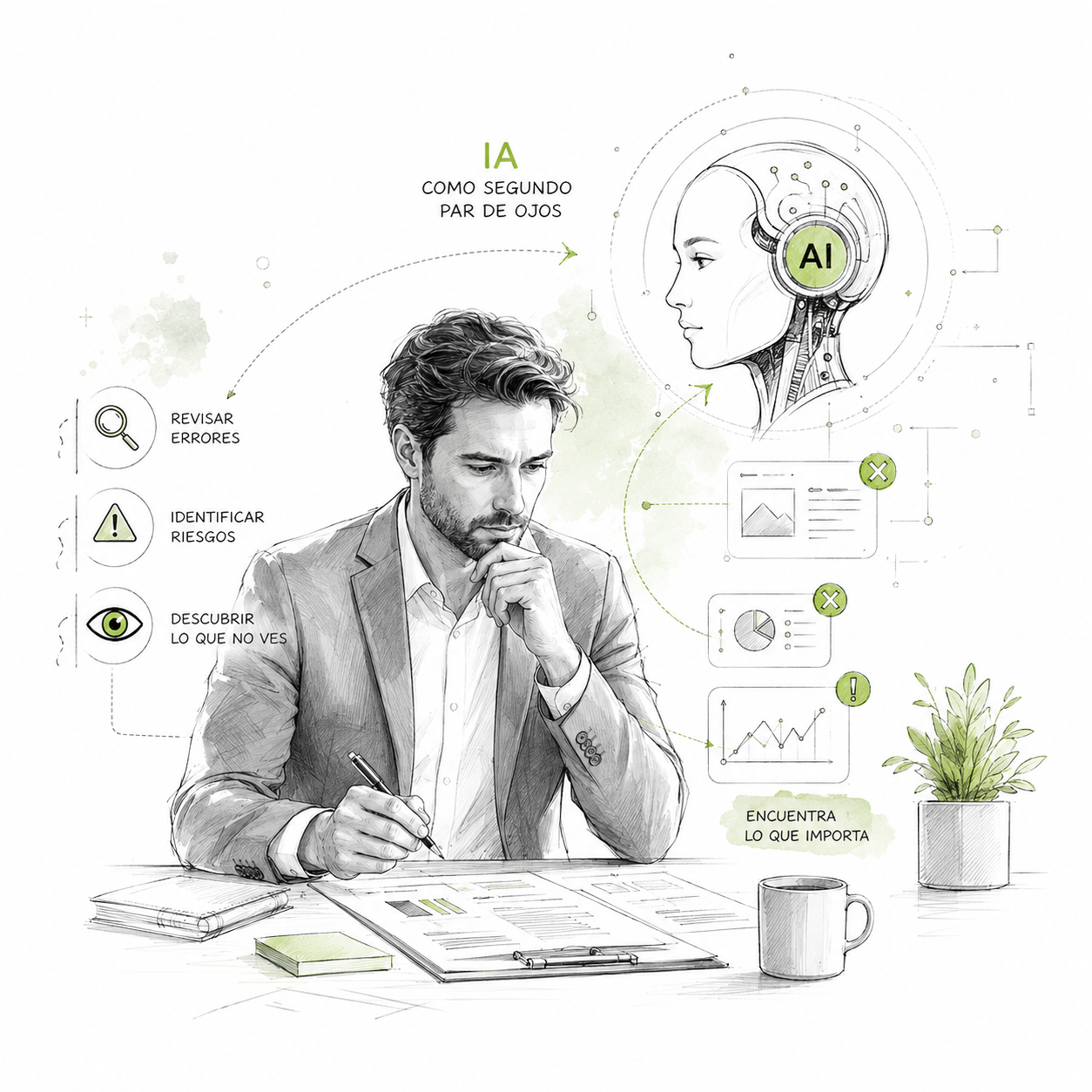 Usa la Inteligencia Artificial como segundo par de ojos | Nautilus 360