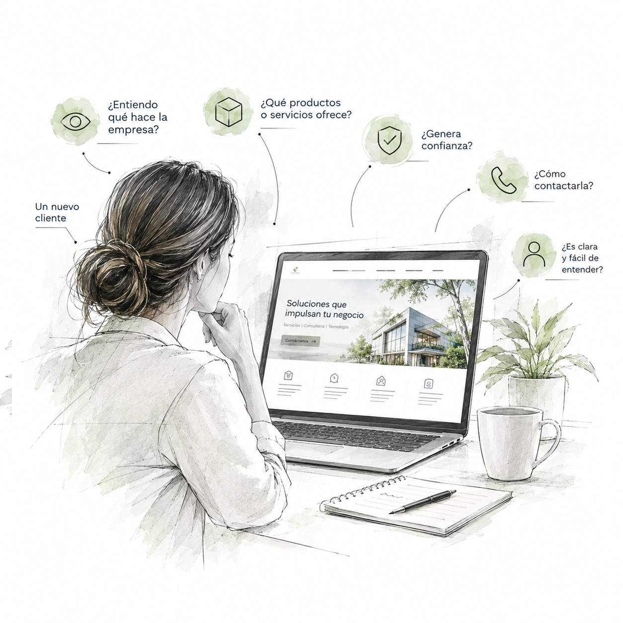 Analiza tu página web desde la perspectiva de un nuevo cliente | Nautilus 360